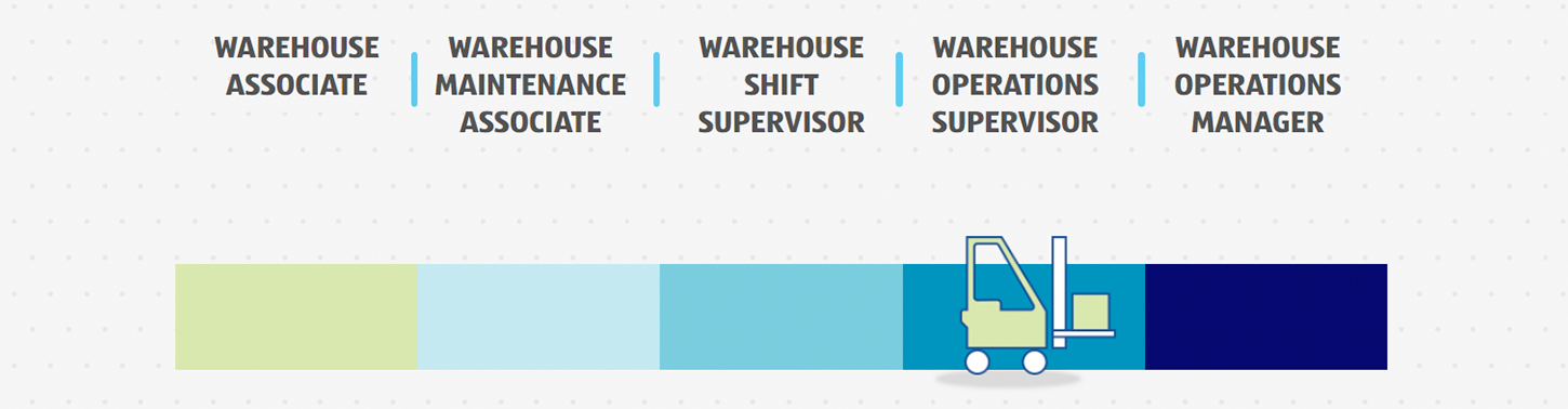 Warehouse Operations Supervisor Chart
